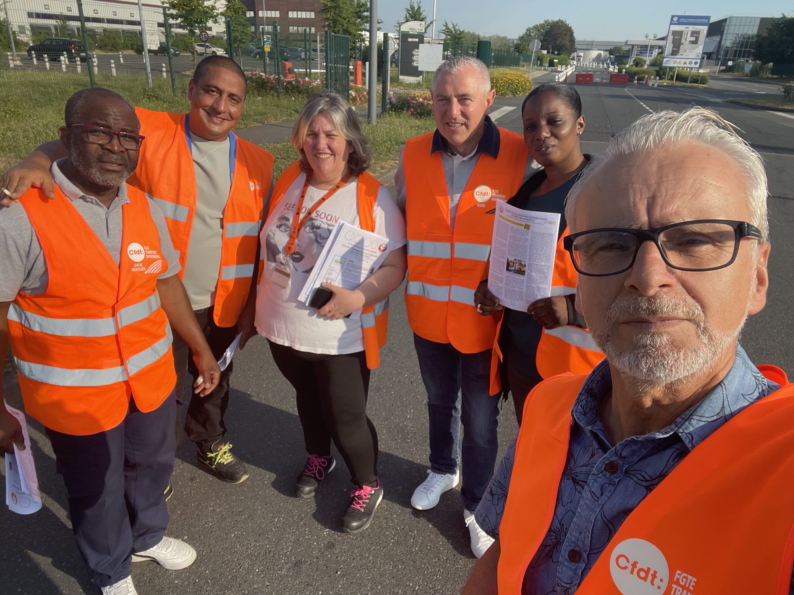 Action du 09/02/2024 chez Geodis Logistics IDF à Lisses