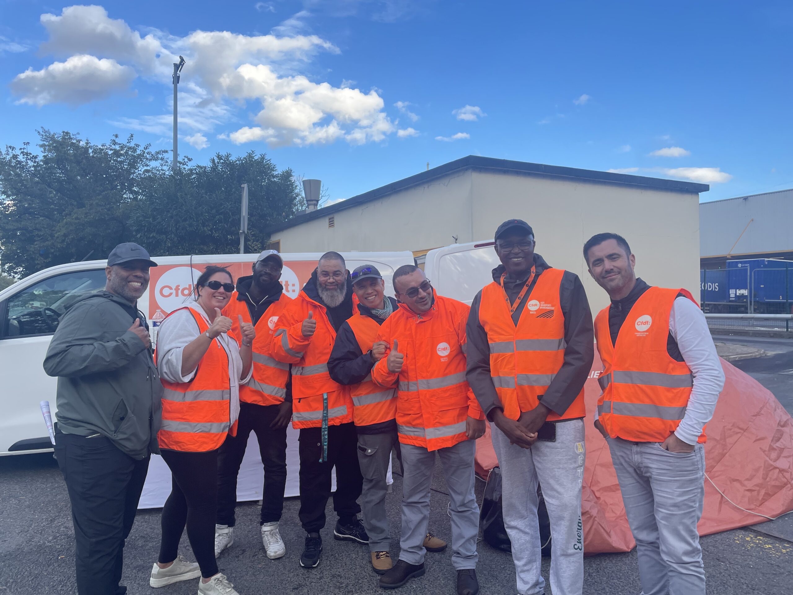 Action du 22/09/2023 chez Geodis Calexpress au Port de Gennevilliers