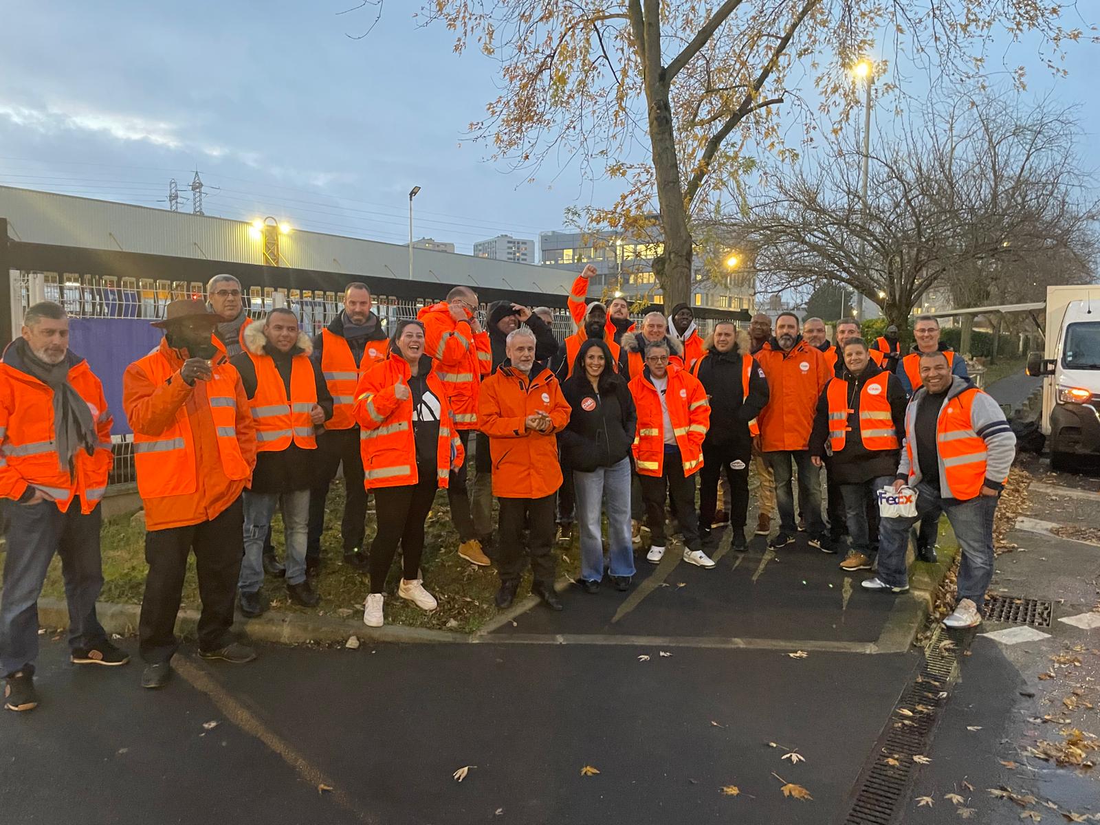 Action du 27/11/2024 chez Geodis Calex Gennevilliers
